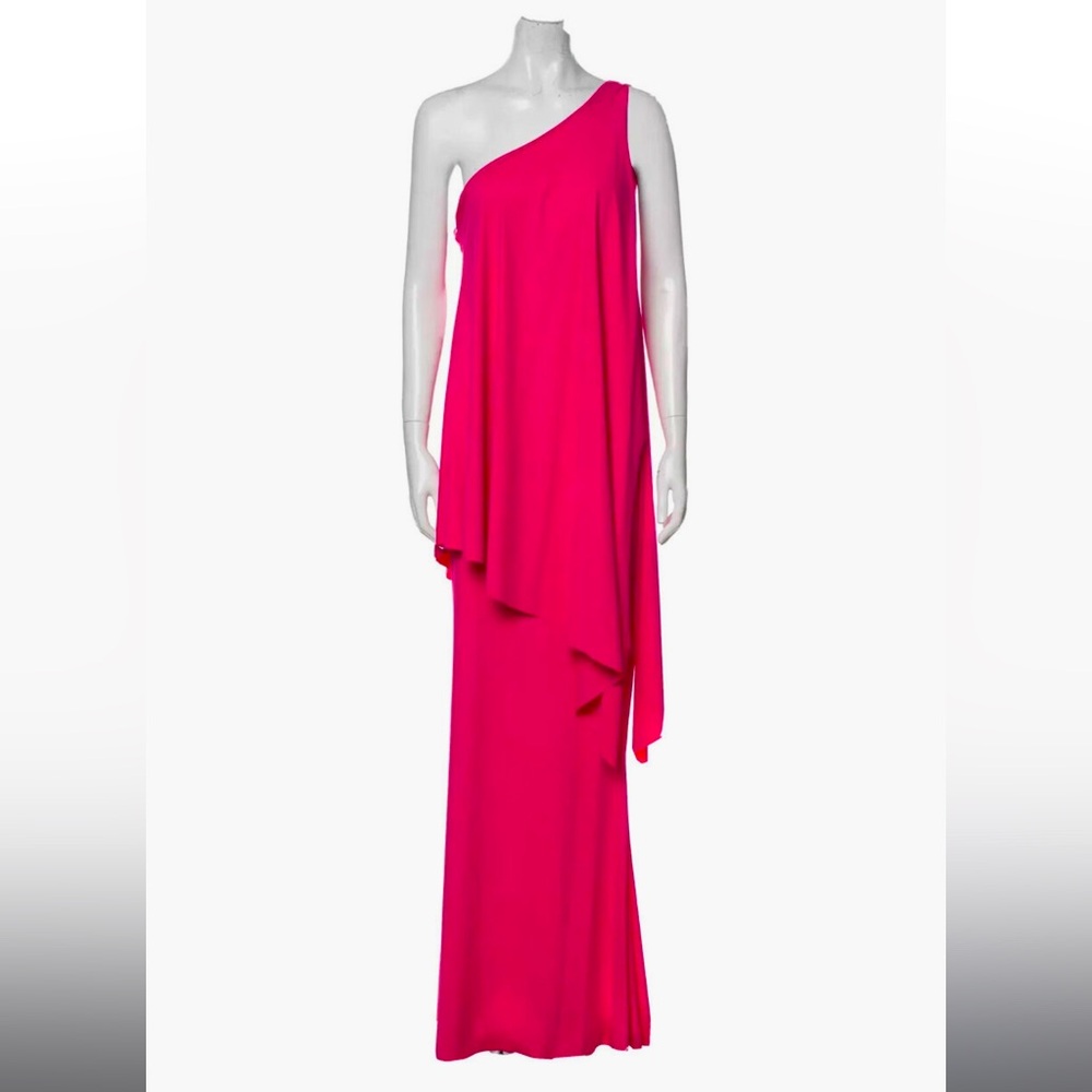 Chiara Boni La Petite Robe Elegant Pink One-Shoulder Dress 42 / 6